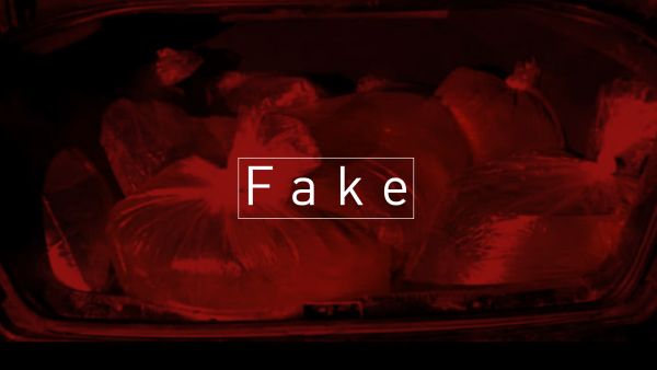A photo of plastic bags filled with gas has gone viral claiming it is taken in Lebanon.