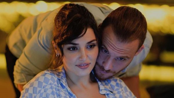 Hande Erçel  jealous Gamez Erçel 