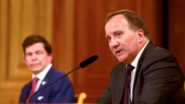 Sweden’s caretaker leader Stefan Lofven