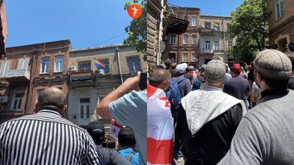 Anti-LGBT groups attack Pride office in Georgia's Tbilisi, ban Pride March.