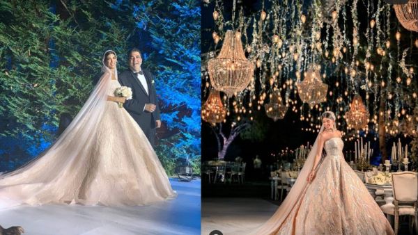 The lavish wedding of former Hezbollah MP slammed.