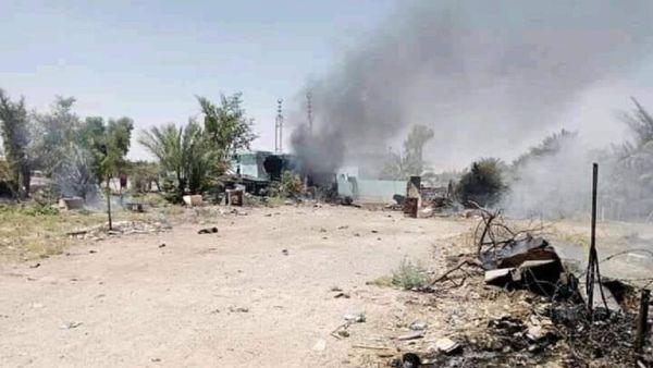 استهداف قاعدة عين الأسد الجوية 