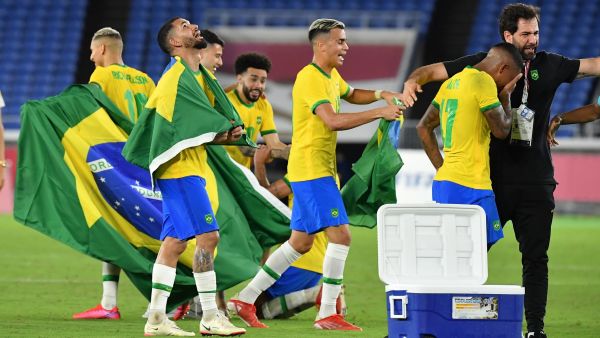 البرازيل تفوز بالذهبية
