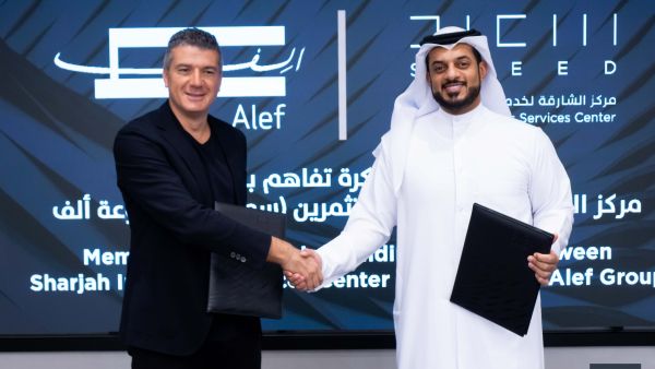 Alef Group signs MoU with Sharjah Investors Services Center to boost investment activity