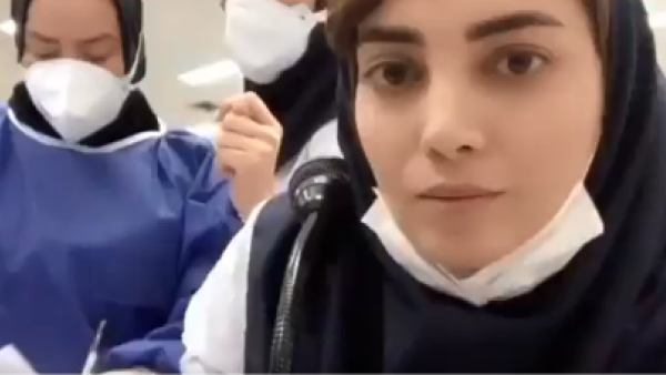 Iranian nurse aim to relieve Covid-19 patients' pain using poetry