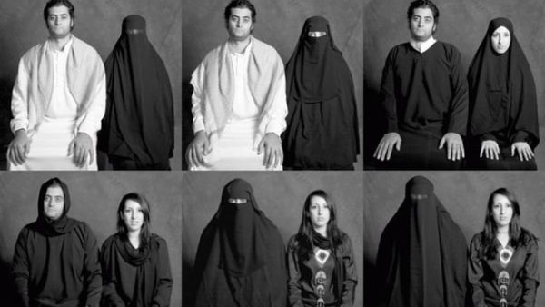 Art by Yemeni artist Boushra Almutawakel, ”What if?” 