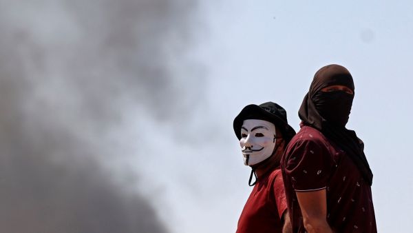 Palestinians in Masafer Yatta in the occupied West Bank attacked.