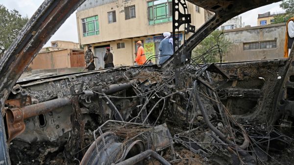 US attack on Kabul kill 9 family members