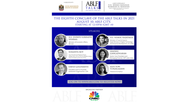 ABLF Talks. Leaders From Sri Lanka & Bhutan To Take Centre Stage At The Eighth Virtual Conclave Of The ABLF Talks In 2021