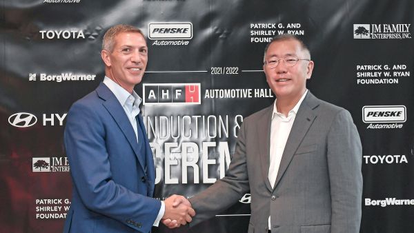 Hyundai Motor Group Honorary Chairman Mong-Koo Chung Inducted Into Automotive Hall of Fame at Official Ceremony