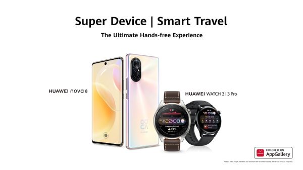 HUAWEI - nova 8 هواوي تواصل تميزّها بإطلاق ساعتي HUAWEI WATCH 3 و 3 Pro الذكيتين والأكثر أناقة لعام 2021 وهاتفHUAWEI nova 8 الرائع في عُمان