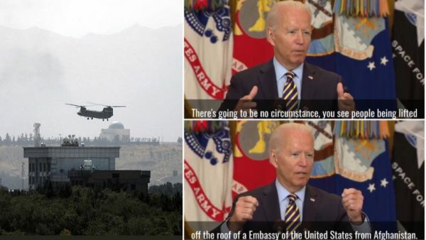 The Taliban takes over the Afghan capital Kabul.