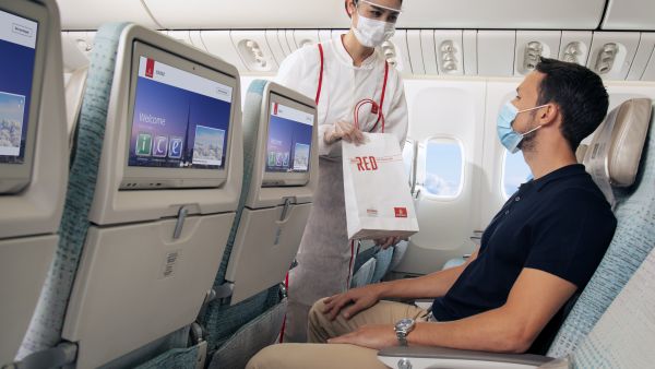 Customers enjoy exclusive duty-free retail items and embrace digital channels for the convenience of pre-orders and delivery at the seat Emirates’ Pre-Order Duty-free Service Off To A Flying Start
