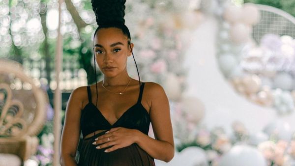 Pinnock first announced she was expecting in May.