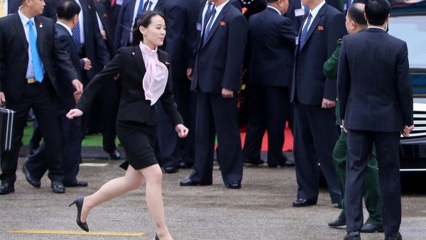 كيم يو-جونغ شقيقة الزعيم الكوري الشمالي كيم جونغ-أون