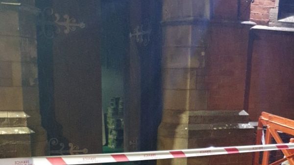 حريق مسجد في مانشستر