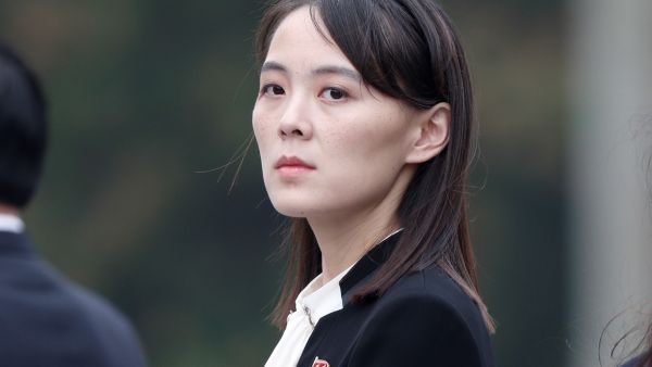  Kim Yo Jong, the sister of North Korean leader highlight possible talks to end-of-war declaration on the peninsula