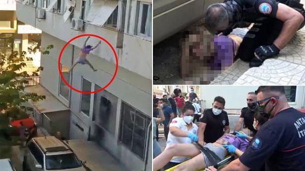 مراهقة تركية تسقط من نافذة مبنى في أنطاليا