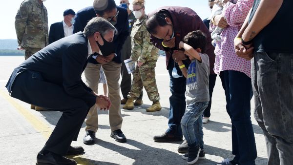 The chaotic Afghanistan evacuation took place last month.