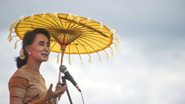 Myanmar's ousted leader Aung San Suu Kyi