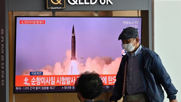 North Korea fires short-range test ballistic missile into east coast
