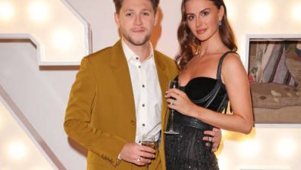 Niall Horan with his girlfriend Mia Woolley 