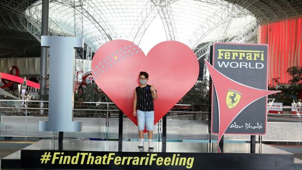 Ferrari World Abu Dhabi Hosts Fan In Honor Of World Dream Day