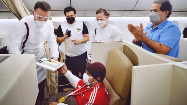 Etihad Airways Fly The UAE Paralympic Champions Home