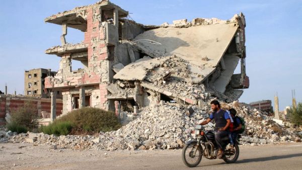 Destruction in Daraa 