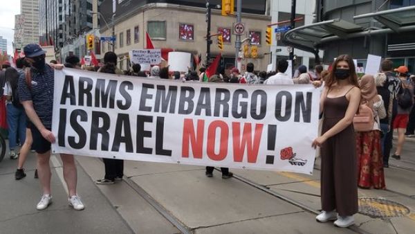 organizations issue call for arms embargo on Israel