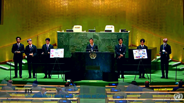 BTS at the UN