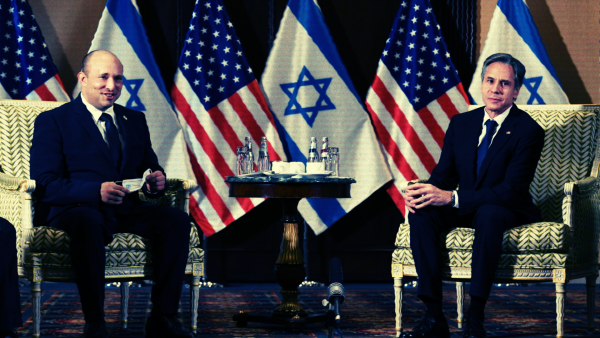 Naftali Bennett and Antony Blinken