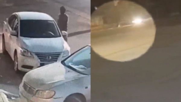  المركبة التي كان يقودها الجاني سرقها وهي في وضع التشغيل