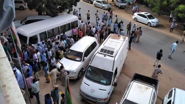 اقتحام وكالة الانباء السودانية