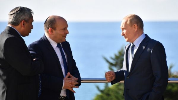 قمة سوتشي التي جمعت بوتين وبينيت