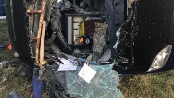  6 قتلى باصطدام حافلة ركاب بشاحنة بروسيا