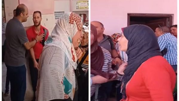 إغماء أولياء أمور بعد ضياع أبنائهم خارج أسوار مدرسة