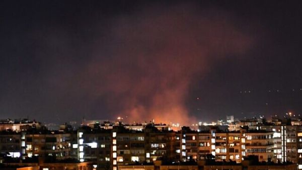 Israeli strikes over Damascus