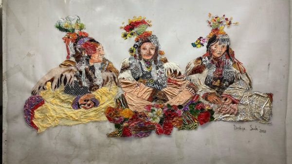Kazakh artist Saule Suleimenova