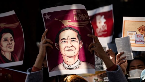 Ex-Myanmar president says he refused generals' threats over resignation during coup