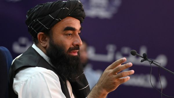 Taliban's spokesman Zabihullah Mujahid