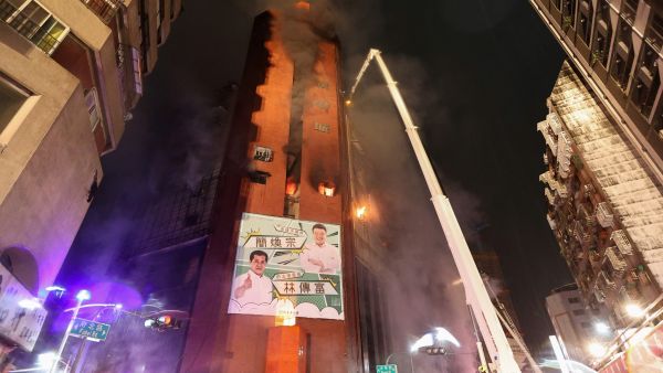Death toll climbs to 46 during Building fire in Taiwan