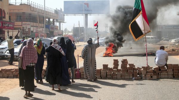 The ministry says internet services have been cut across the country and the main roads and bridges connecting with Khartoum shuttered.