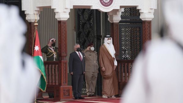 Jordan King met with Qatari Emir in Doha