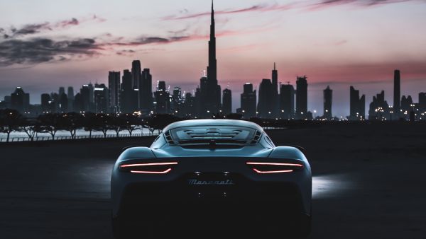 Exhibits and initiatives with the Trident marque at the Italian Pavilion from 1 October 2021 Maserati at Expo 2020 Dubai
