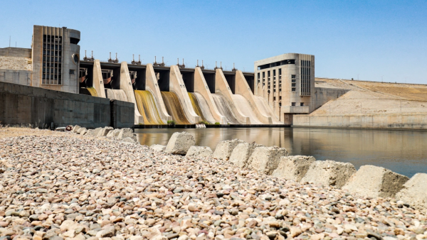 Euphrates through Syria