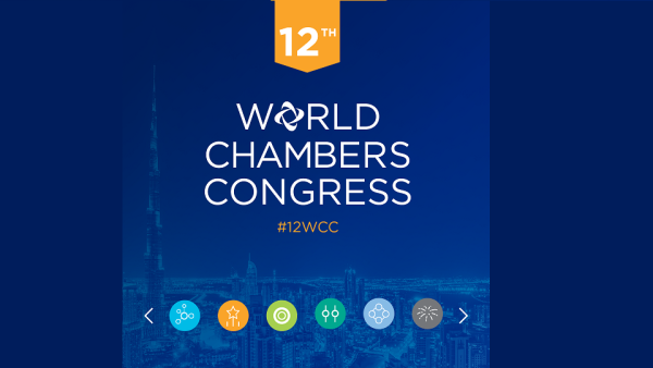 WCC programm carrousel. World Chambers Congress In Dubai Examines Changing Role Of Chambers In Post-covid Digital Era
