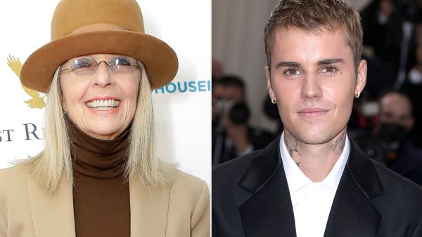 ديان كيتون وجاستين بيبر