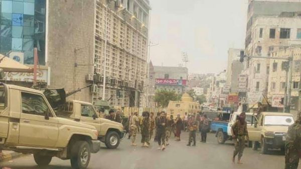  اشتباكات في حي كريتر 