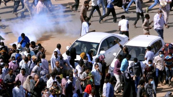 احتجاجات في العاصمة الخرطوم